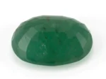 Natural Jambia Emerald (Panna) 4.67 Carat / 5.13 Ratti - Back View
