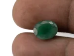 Natural Jambia Emerald (Panna) 4.77 Carat / 5.24 Ratti - Size Reference
