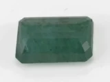 Natural Jambia Emerald (Panna) 7.82 Carat / 8.59 Ratti - Back View