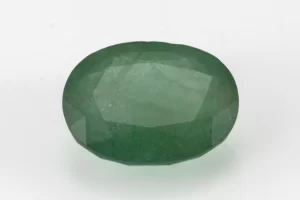 Natural Jambia Emerald (Panna) 9.85 Carat / 10.82 Ratti - Front View