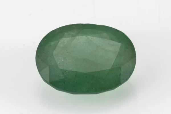 Natural Jambia Emerald (Panna) 9.85 Carat / 10.82 Ratti - Front View