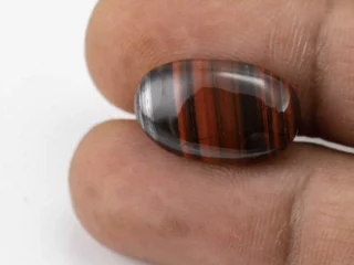 Red Jasper Stone 10.40 Carat - Natural Red & Black Mix Gem