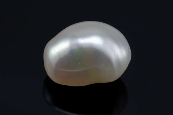 Certified Keshi Pearl 5.845 Carat - 6.423 Ratti - Front View