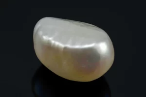 Certified Keshi Pearl 5.87 Carat - 6.45 Ratti - Back View