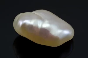 Certified Keshi Pearl 6.09 Carat - 6.69 Ratti - Back View