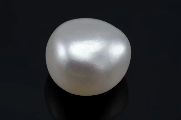 Certified Keshi Pearl 6.28 Carat - 6.90 Ratti - Front View