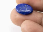 Lapis (Lajvart) 6.36 Carat / 6.99 Ratti - Size Reference