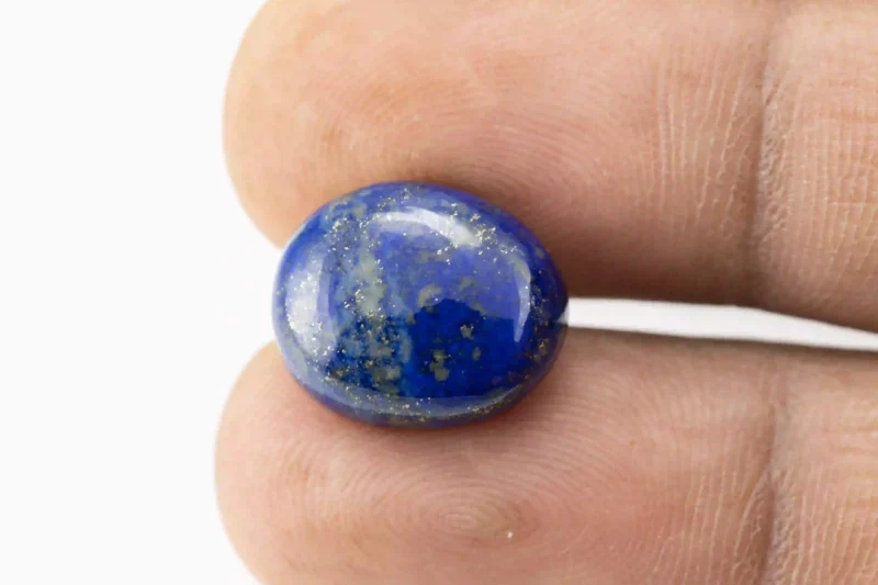 Lapis (Lajvart) 7.81 Carat / 8.58 Ratti - Size Reference