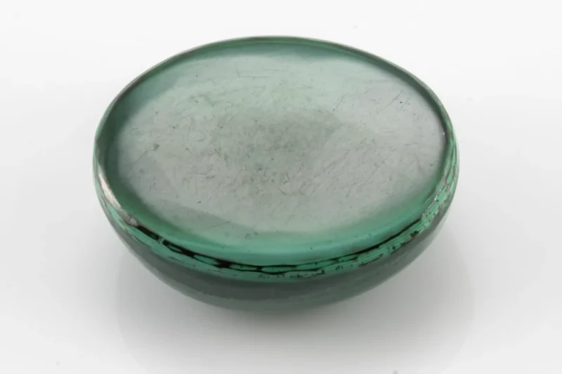 Malachite (Kidney Stone) 14.15 Carat / 15.55 Ratti - Back View