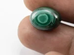 Malachite (Kidney Stone) 14.15 Carat / 15.55 Ratti - Size Reference
