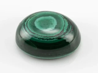 Certified Malachite Stone 14.15 Carat (Kidney Stone) - Natural Green Gemstone