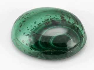 Certified Malachite Stone 14.46 Carat Natural Green Gemstone