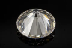 Moissanite 0.74 Carat / 0.81 Ratti - Back View