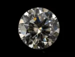 Moissanite Diamond 6mm 0.74 Carat (0.81 Ratti) - Front View