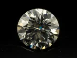 Moissanite 8mm1.75 Carat (1.92 Ratti) - Front View