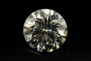 Moissanite 1.75 Carat / 1.92 Ratti - Front View