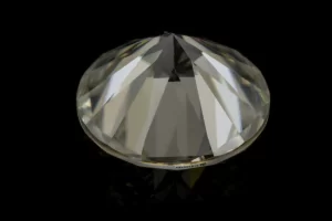 Moissanite 2.54 Carat / 2.79 Ratti - Back View