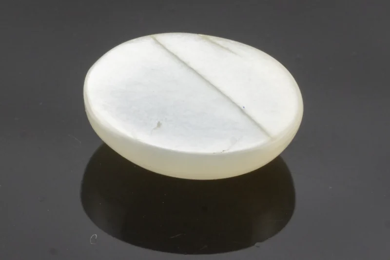 Moonstone (Chandramani) 8.16 Carat / 8.97 Ratti - Back View