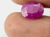 Mozambique Ruby (Manek) 6.02 Carat - 6.61 Ratti - Size Reference