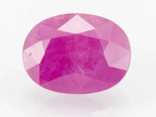 Mozambique Ruby Stone 6.02 Carat - 6.61 Ratti Manik Stone showcasing vibrant red color