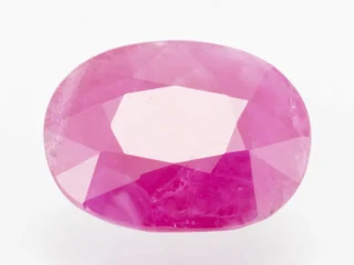 Mozambique Ruby Stone 6.06 Carat - 6.66 Ratti Manik Stone showcasing vibrant red color