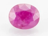 Mozambique Ruby Stone 6.45 Carat - 7.09 Ratti Manik Stone showcasing vibrant red color