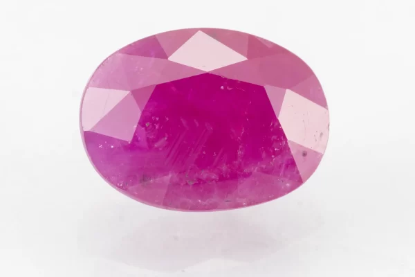 Mozambique Ruby (Manek) 6.63 Carat - 7.29 Ratti - Front View