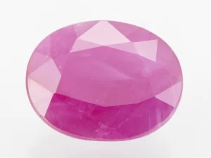 Mozambique Ruby (Manek) 6.67 Carat - 7.33 Ratti - Front View