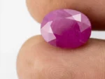 Mozambique Ruby (Manek) 7.18 Carat - 7.89 Ratti - Size Reference