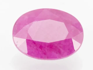 Mozambique Ruby Stone 7.18 Carat - 7.89 Ratti Manik Stone showcasing vibrant red color