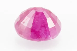 Mozambique Ruby (Manek) 7.39 Carat - 8.12 Ratti - Back View