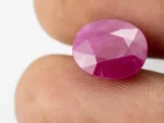 Mozambique Ruby (Manek) 7.39 Carat - 8.12 Ratti - Size Reference