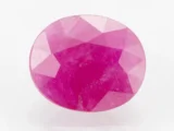 Mozambique Ruby Stone (Manik Stone) 7.39 Carat (8.12 Ratti) showcasing vibrant red color