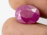 Mozambique Ruby (Manek) 8.52 Carat - 9.36 Ratti - Size Reference