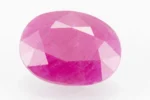 Mozambique Ruby Stone 8.52 Carat - 9.36 Ratti Manik Stone showcasing vibrant red color