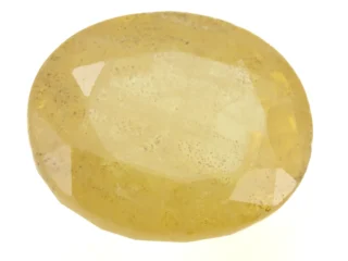 Natural Pukhraj Stone 4.01 Ratti (3.65 Carat) Yellow Sapphire - Nigerian