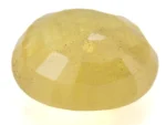 Natural Nizerian Yellow Sapphire 3.65 Carat / 4.01 Ratti Back View