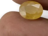 Natural Nizerian Yellow Sapphire 3.80 Carat / 4.18 Ratti Size Reference