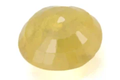 Natural Nizerian Yellow Sapphire 4.10 Carat / 4.50 Ratti Back View