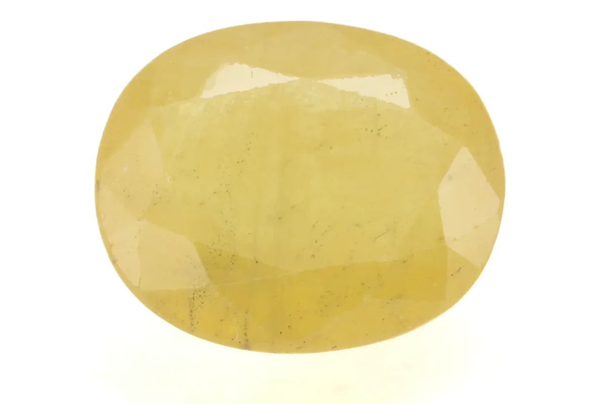 Natural Yellow Sapphire (Pukhraj Stone) 4.56 Ratti (4.15 Carat) - Nigerian