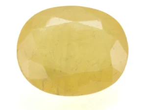 Natural Yellow Sapphire (Pukhraj Stone) 4.56 Ratti (4.15 Carat) - Nigerian