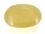 Natural Nizerian Yellow Sapphire 4.15 Carat / 4.56 Ratti Back View