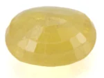 Natural Nizerian Yellow Sapphire 4.20 Carat / 4.61 Ratti Back View