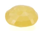 Natural Nizerian Yellow Sapphire 4.20 Carat / 4.61 Ratti Back View