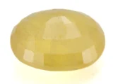Natural Nizerian Yellow Sapphire 4.25 Carat / 4.67 Ratti Back View