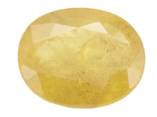 Original Pukhraj Stone 4.72 Ratti (4.30 Carat) Yellow Sapphire