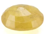 Natural Nizerian Yellow Sapphire 4.30 Carat / 4.72 Ratti Back View