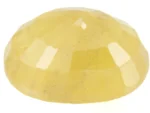 Natural Nizerian Yellow Sapphire 4.70 Carat / 5.16 Ratti Back View