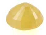 Natural Nizerian Yellow Sapphire 6.05 Carat / 6.65 Ratti Back View