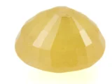 Natural Nizerian Yellow Sapphire 6.05 Carat / 6.65 Ratti Back View
